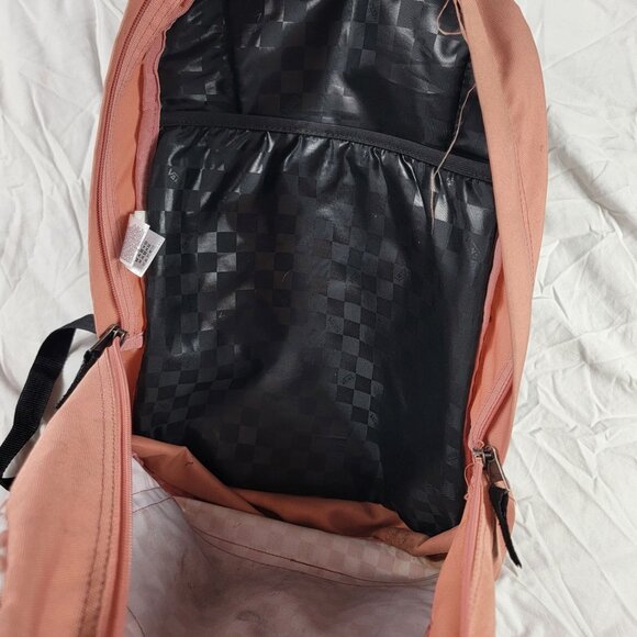 Vans Off The Wall Pink Checkerboard Backpack Casual Travel Outdoors School main image 5